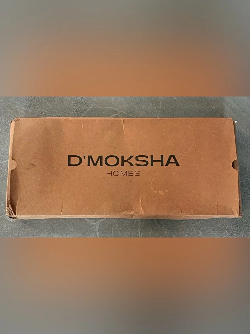 New D’Moksha Homes 100% Linen White Table Runner 14x106” Luxury Hemstitch Boxed